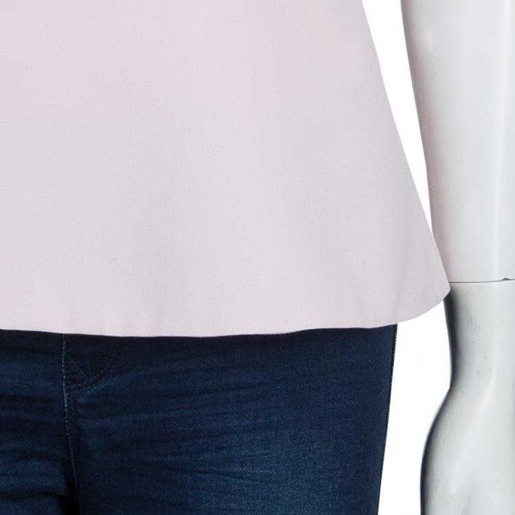 Pre Owned Boss by Hugo Boss Pink Short Sleeve Top L