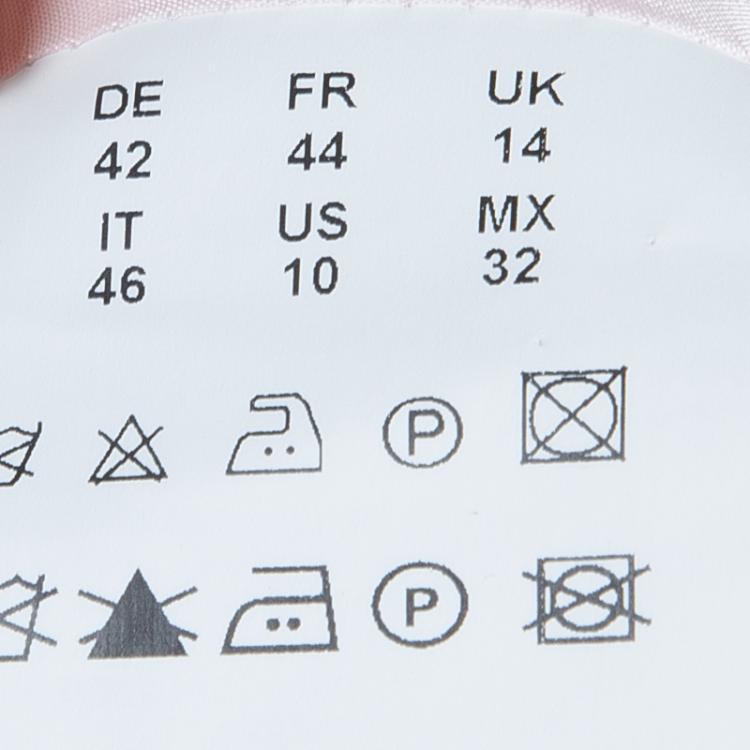 Pre Owned Boss by Hugo Boss Pink Short Sleeve Top L