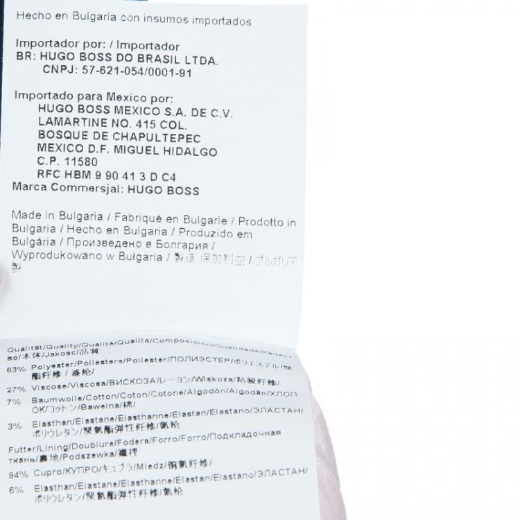 Pre Owned Boss by Hugo Boss Pink Short Sleeve Top L