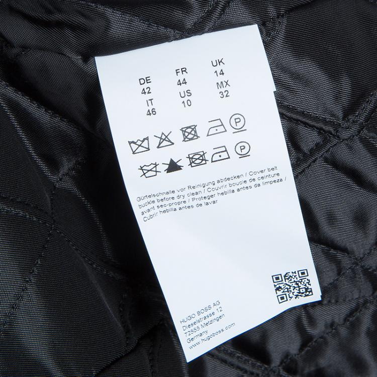 Pre Owned Boss by Hugo Boss Casinda Beige Trench Coat L