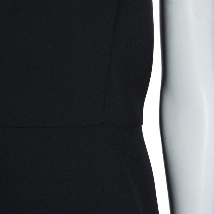 مملوكة مسبقًا Boss by Hugo Boss Black Iparela Peplum Top L