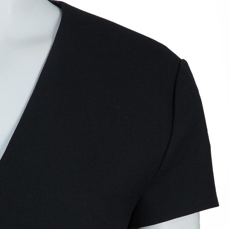 Pre Owned Boss by Hugo Boss Black Short Sleeve Damarta Dress M