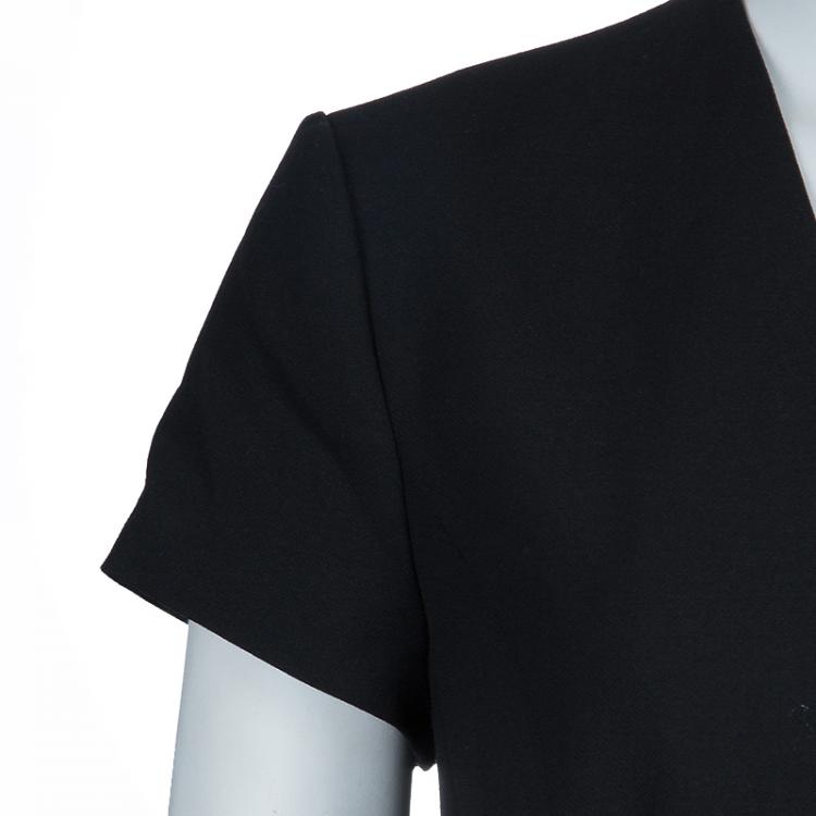 Pre Owned Boss by Hugo Boss Black Short Sleeve Damarta Dress M