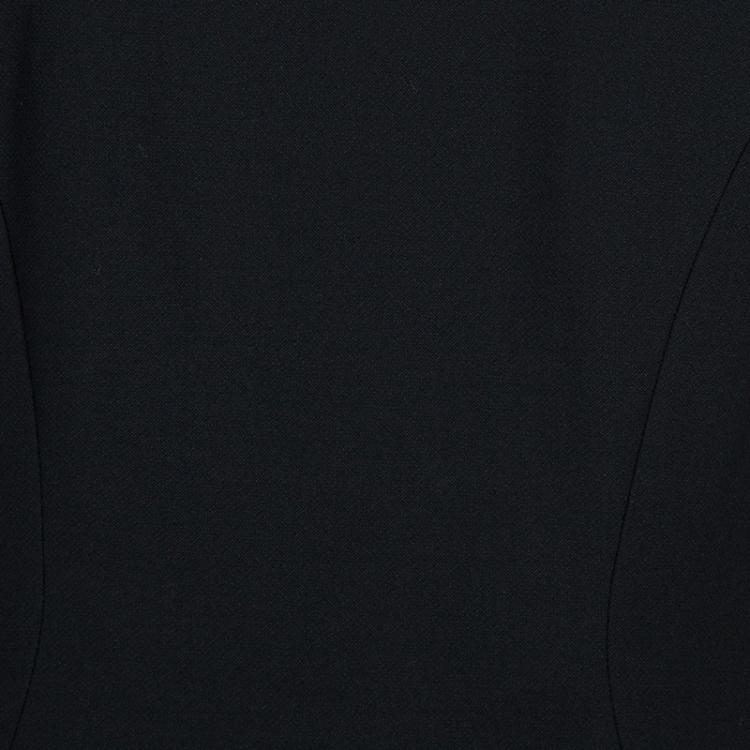 Pre Owned Boss by Hugo Boss Black Short Sleeve Damarta Dress M