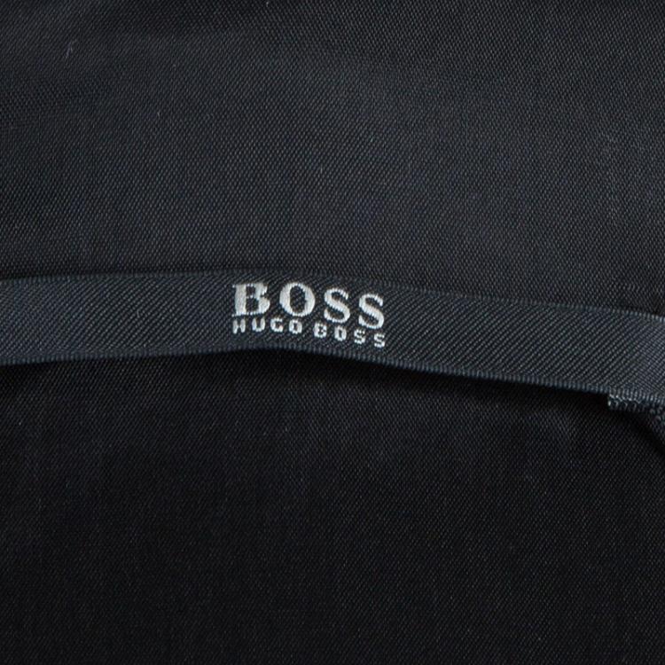 Pre Owned Boss by Hugo Boss Black Short Sleeve Damarta Dress M