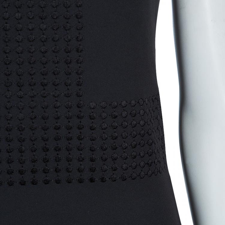 Pre Owned Boss by Hugo Boss Black Sleeveless Dress S