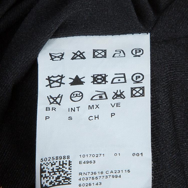 Pre Owned Boss by Hugo Boss Black Sleeveless Dress S
