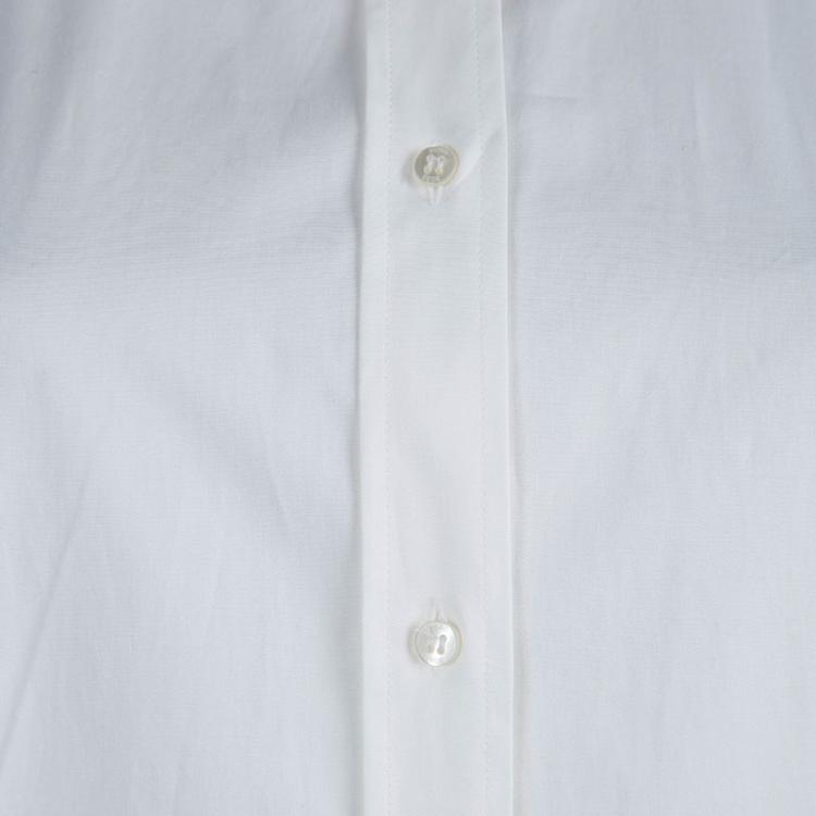 Pre Owned Boss By Hugo Boss White Cotton Button Down Banu Shirt L