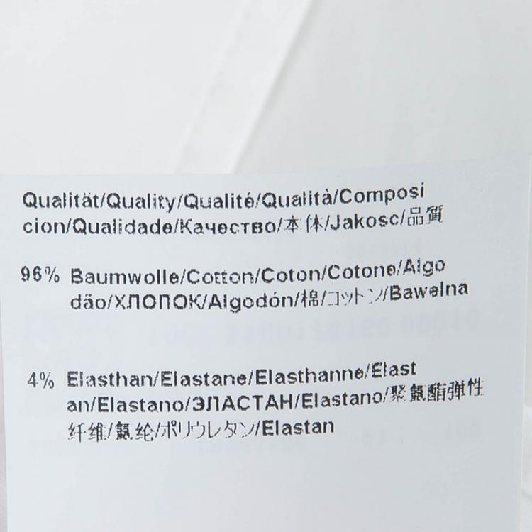 Pre Owned Boss By Hugo Boss White Cotton Button Down Banu Shirt L