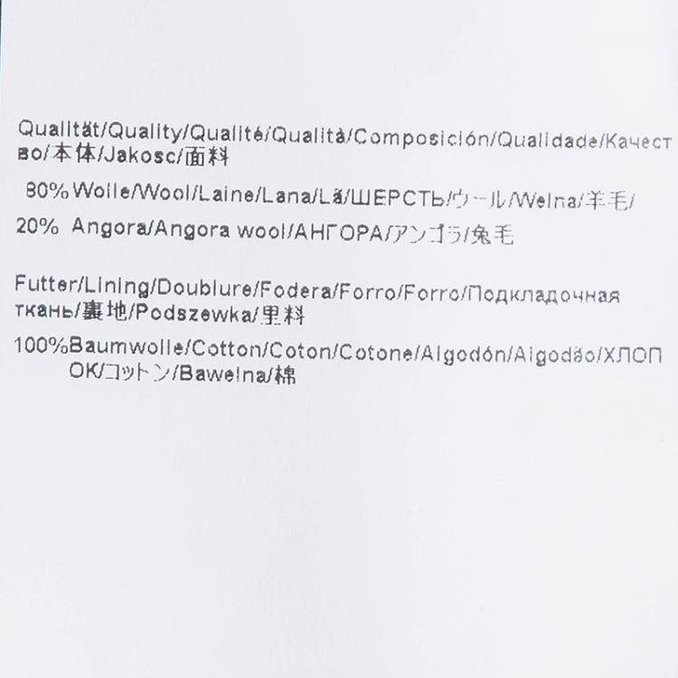 مملوكة مسبقًا Boss By Hugo Boss Runway Edition Grey Wool Tumena Trousers S