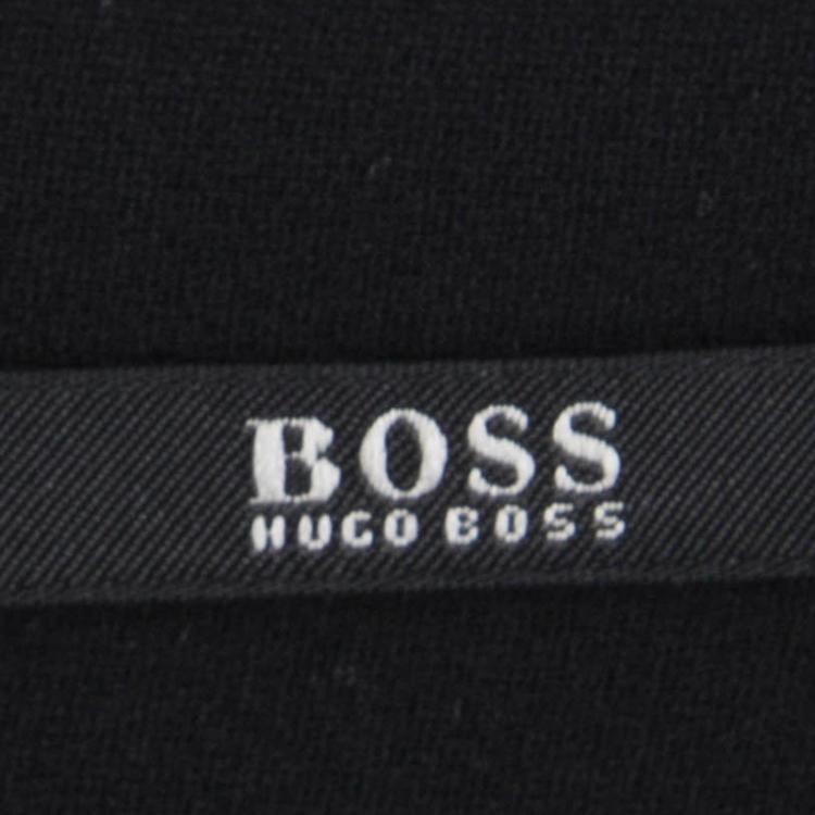 مملوكة مسبقًا Boss By Hugo Boss Black Lace Panel Verleena Skirt M