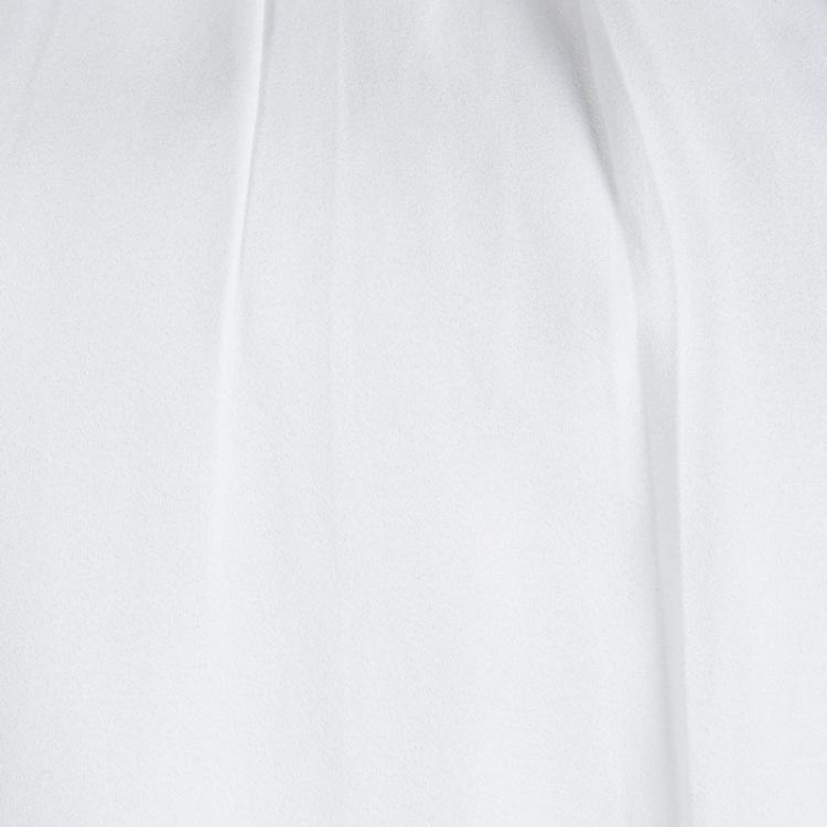 Pre Owned Boss By Hugo Boss Off White Long Sleeve Zelene Blouse S