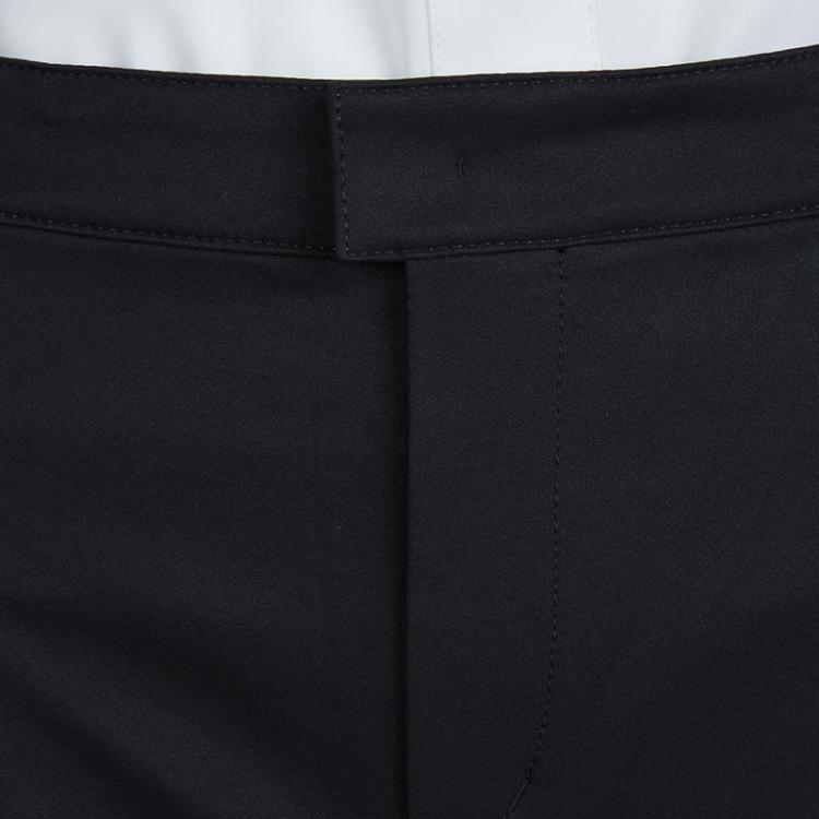 Pre Owned Boss Green By Hugo Boss Black Regular Fit Trousers L