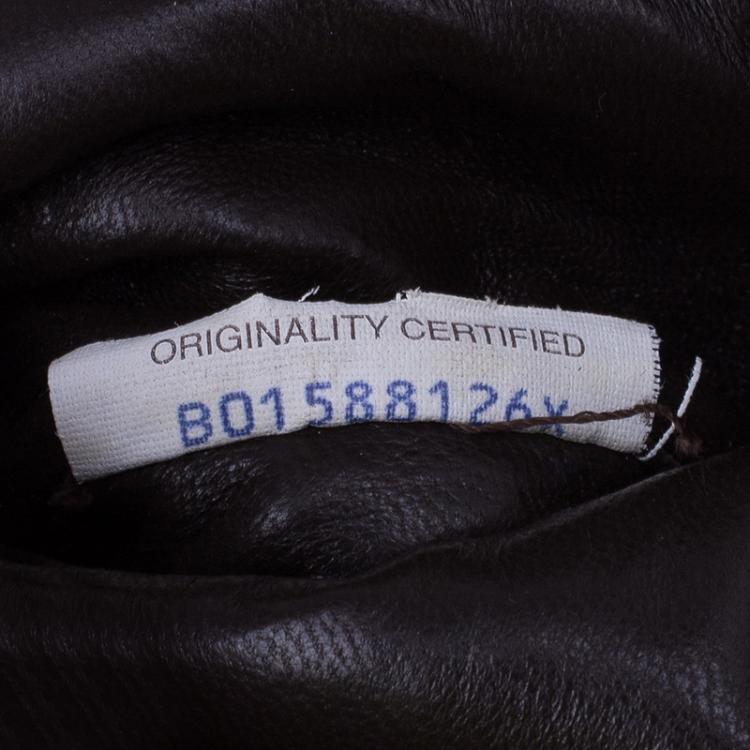 Pre Owned Bottega Veneta Brown Intrecciato High Tech Holder