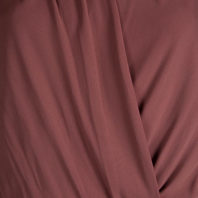مملوكة مسبقًا Bottega Veneta Burnt Red Sleeveless Draped Dress S
