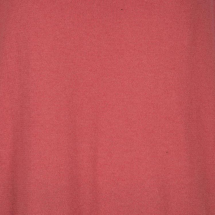 Pre Owned Bottega Veneta Pink Oversized Sweater M