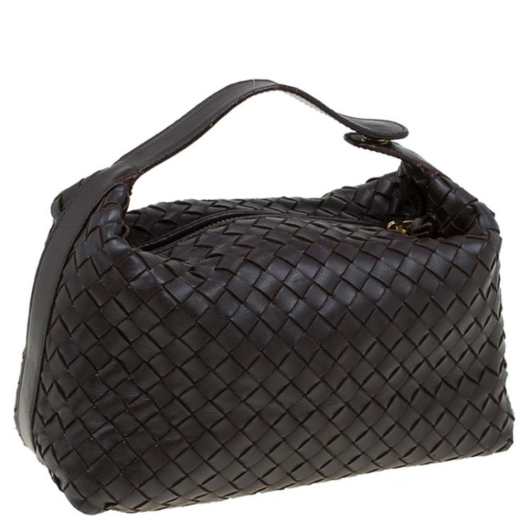 vintage bottega vanity pouch intrecciato