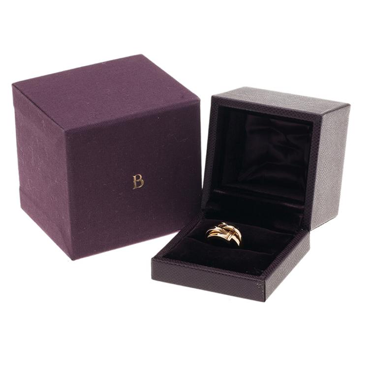 Pre Owned Boucheron Déchaînée Yellow Gold Ring Size 52