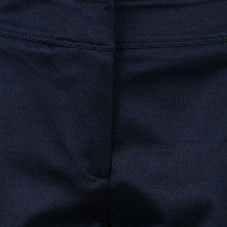 Pre Owned Burberry London Black Flare Trousers S