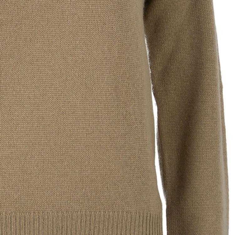Pre Owned Burberry London Camel Cashmere Sweater L