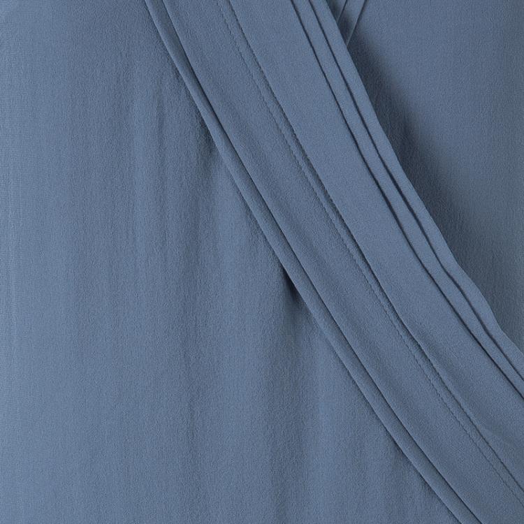 Pre Owned Burberry Brit Grey Rainie Wrap Dress XS