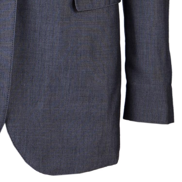 مملوكة مسبقًا Burberry London Grey Tailored Blazer M