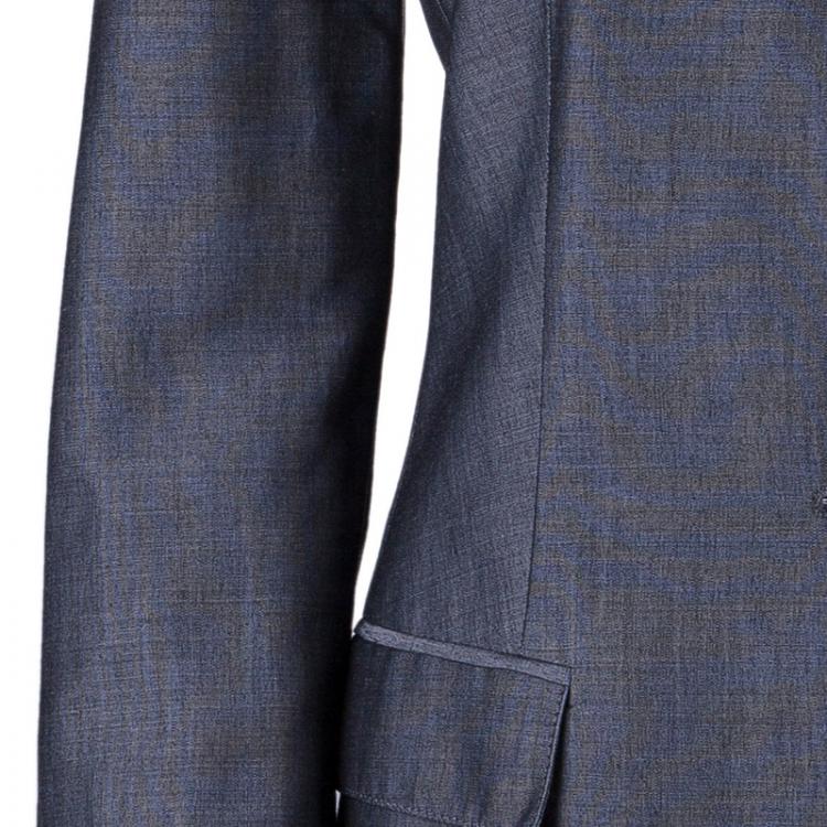 مملوكة مسبقًا Burberry London Grey Tailored Blazer M
