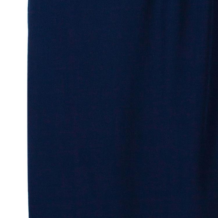 مملوكة مسبقًا Burberry Navy Blue A-Line Skirt S