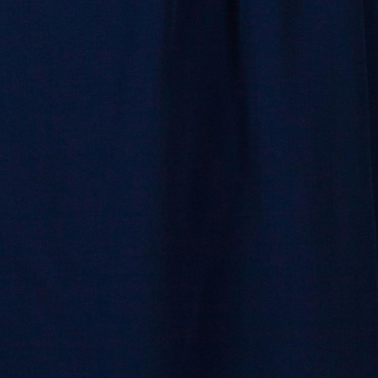 Pre Owned Burberry Navy Blue A-Line Skirt M