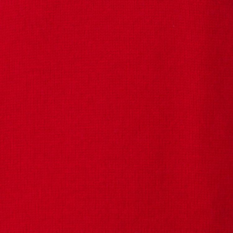 Pre Owned Burberry Red Crewneck Cashmere Knit Sweater L