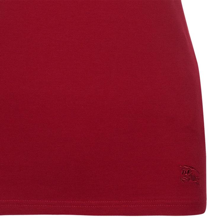 Pre Owned Burberry Brit Red Polo Shirt S