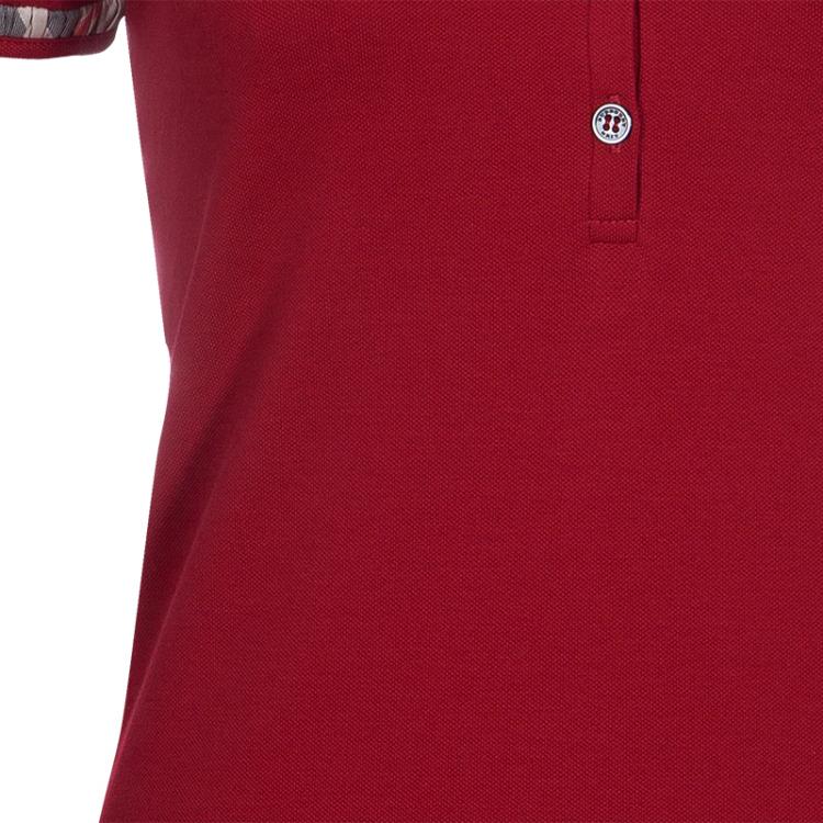 Pre Owned Burberry Brit Red Polo Shirt S