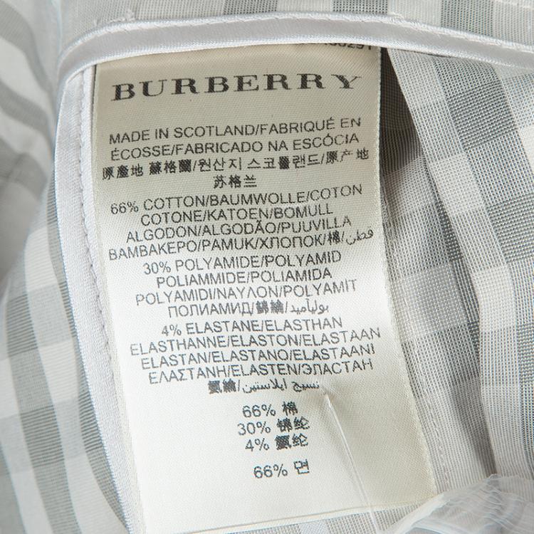 مملوكة مسبقًا Burberry Novacheck Wraparound Pleated Mini Skirt M