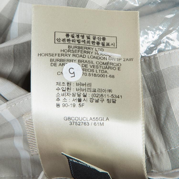 مملوكة مسبقًا Burberry Novacheck Wraparound Pleated Mini Skirt M