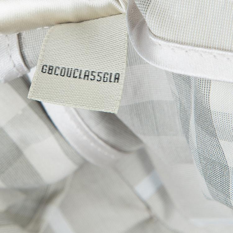 مملوكة مسبقًا Burberry Novacheck Wraparound Pleated Mini Skirt M
