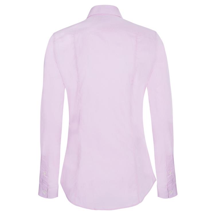 Pre Owned Burberry Brit Light Pink Novacheck Detail Cotton Shirt S
