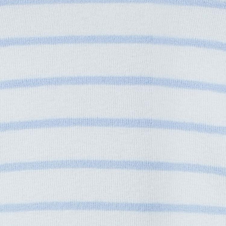 Pre Owned Burberry Brit White and Blue Striped Sweater M 