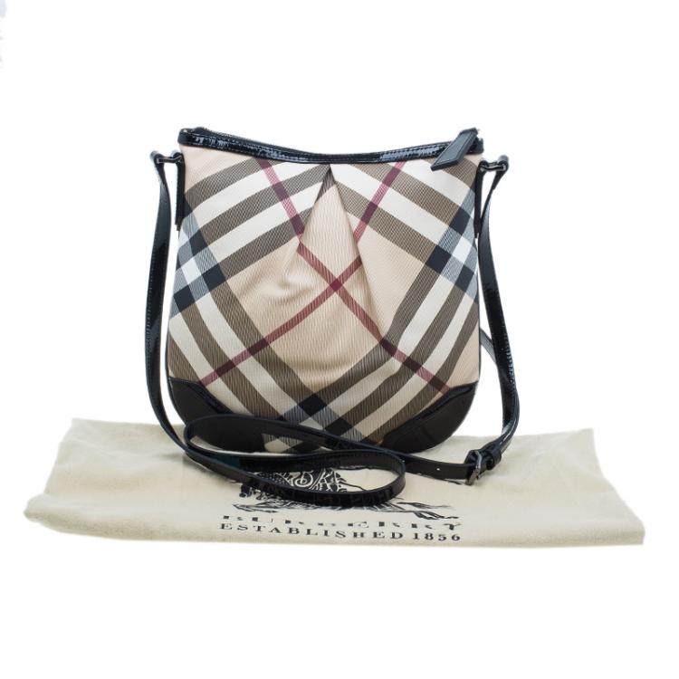 burberry nova check crossbody bag