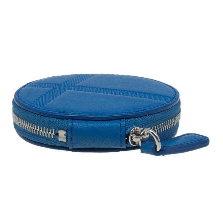 burberry round coin purse