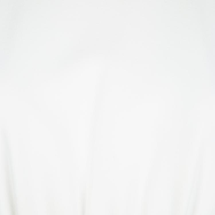 Pre Owned Burberry White Stretch Ponte Turtle Neck Dress M