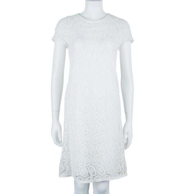 Burberry White Lace Dress M Burberry | TLC
