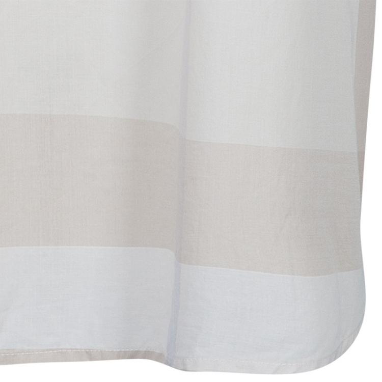 مملوكة مسبقًا Burberry Beige Gathered Cotton Tunic Top M