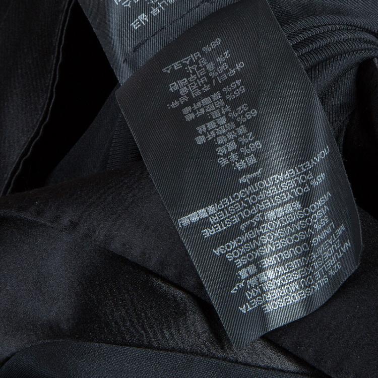 Pre Owned Burberry Prorsum Black Tailored Blazer L