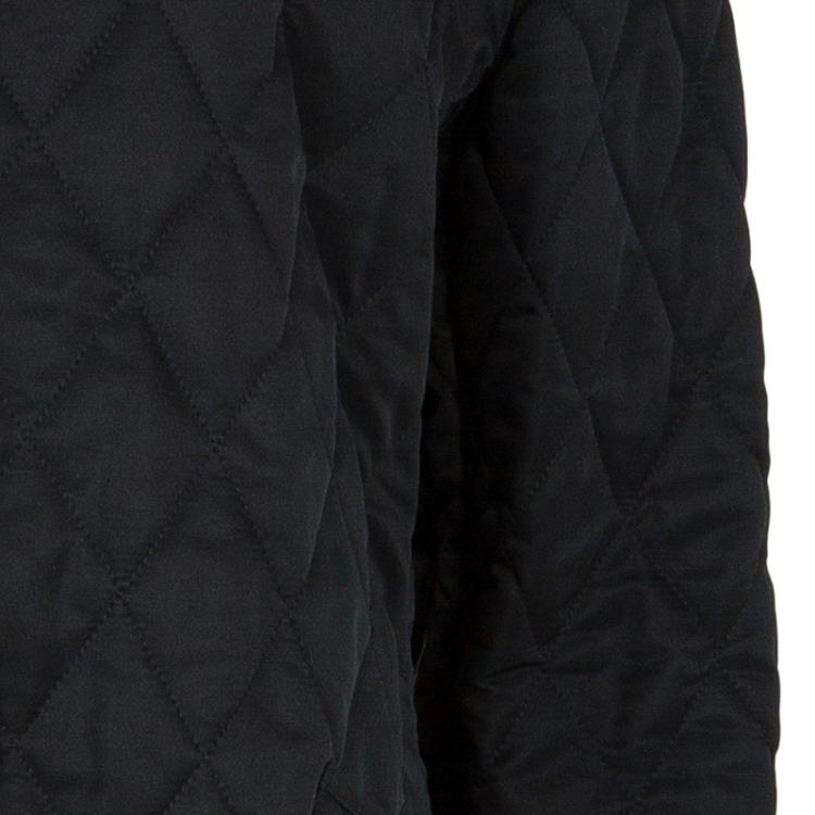 Pre Owned Burberry Black Diamond Quilted Jacket M