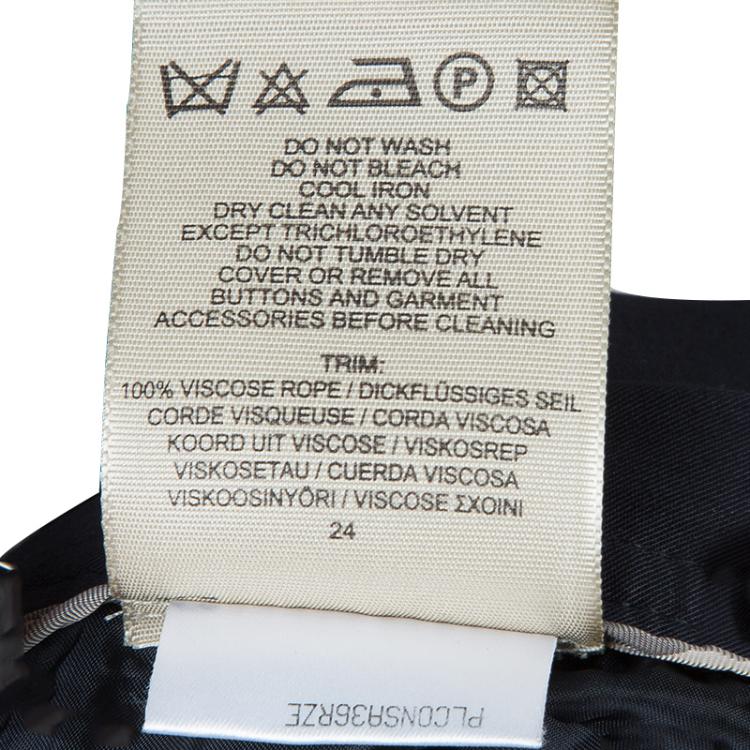 Pre Owned Burberry Navy Blue Trousers M/L