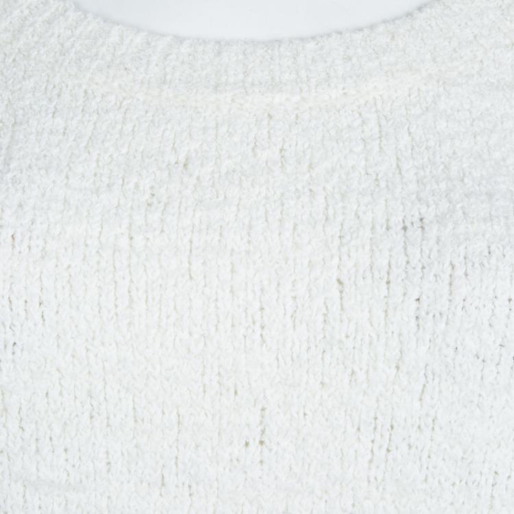 مملوكة مسبقًا Burberry Brit White Long Sleeve Crew NeckSweater XS