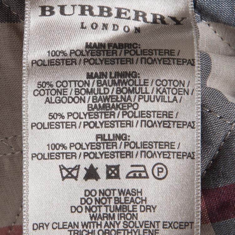 مملوكة مسبقًا Burberry Brit Black Diamond Quilted Jacket L