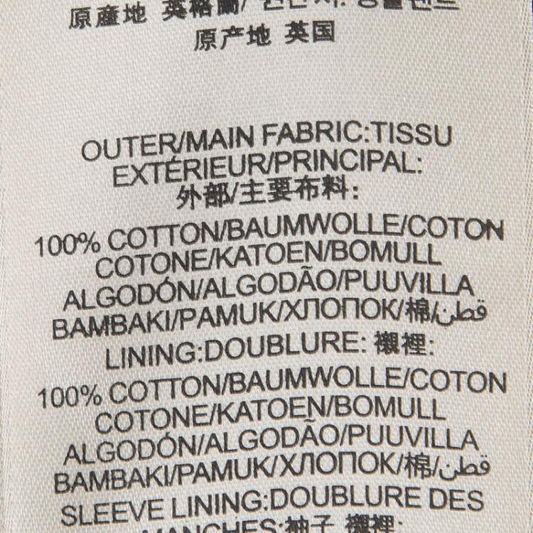 Pre Owned Burberry Black Sandringham Double Breasted Belted Coat S