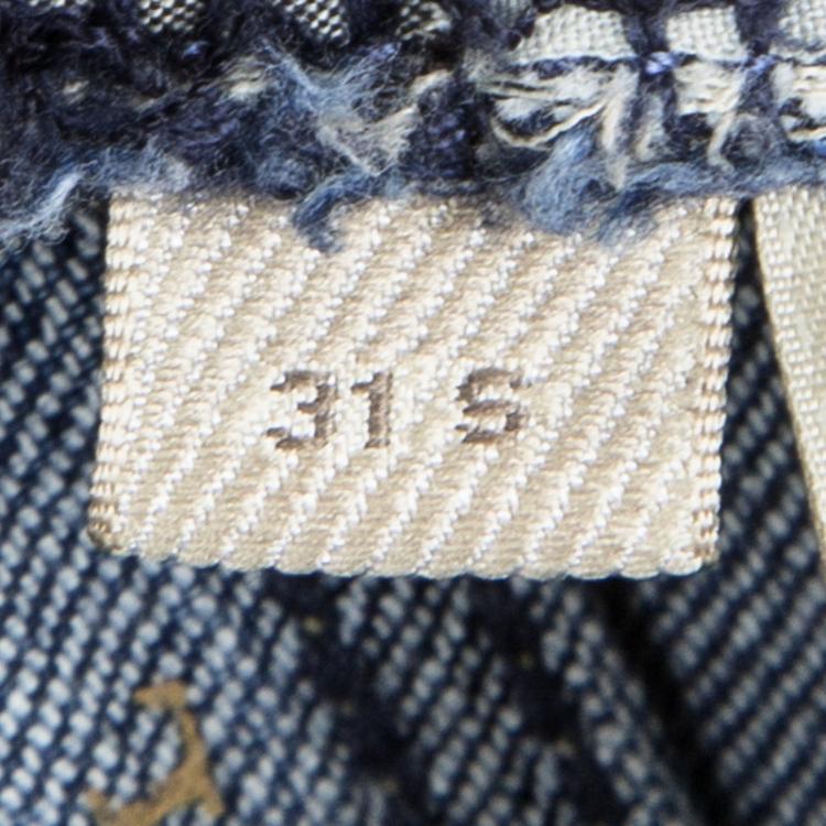 Pre Owned Burberry Brit Indigo Slim Fit Kensington Jeans L