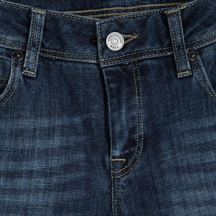 Pre Owned Burberry Brit Indigo Dark Wash Denim Skinny Kensington Jeans M
